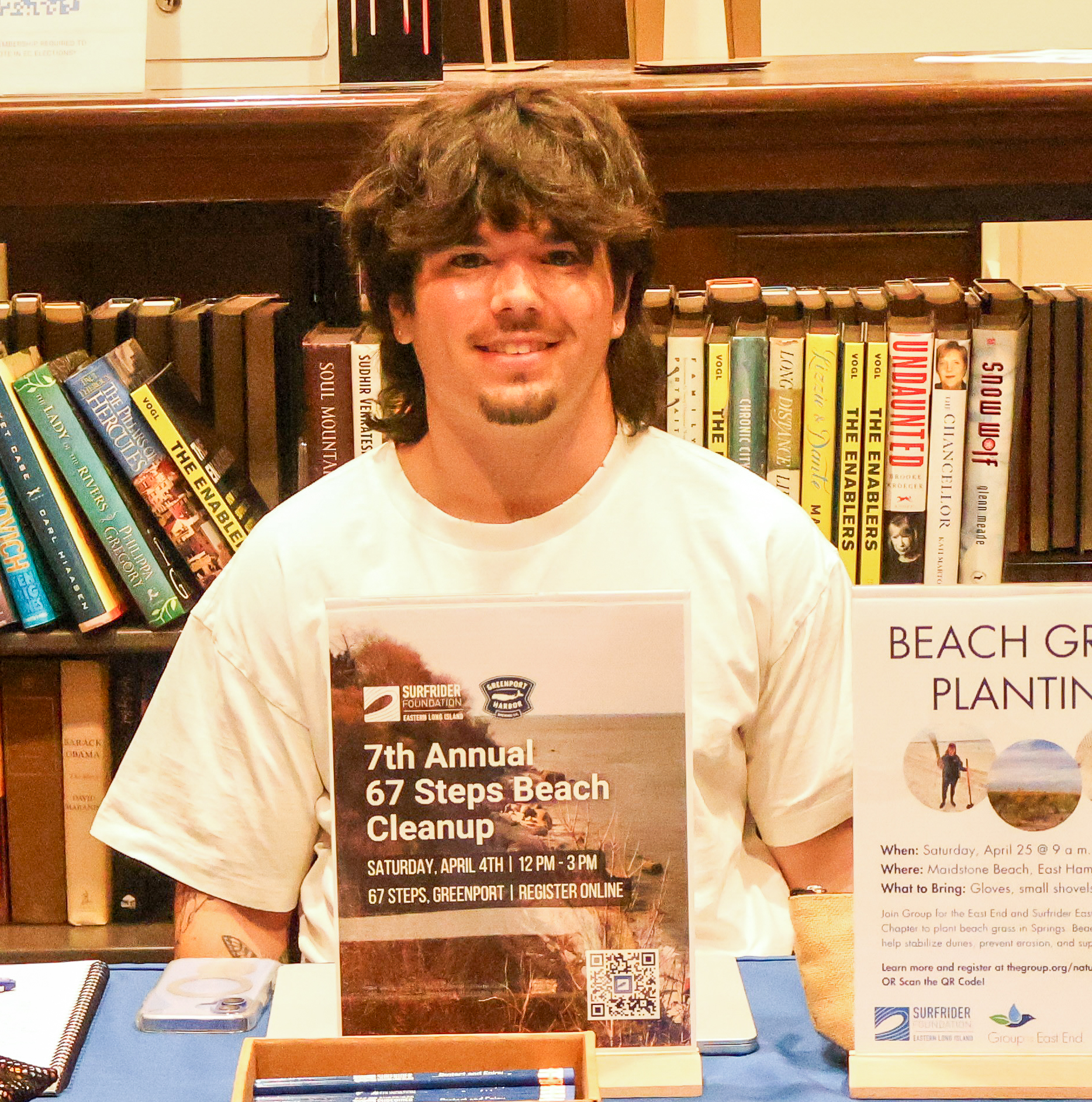 Chapter Manager of The Eastern LI Surfrider's Foundation Brody Eggert