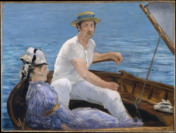 "Boating" (1874) by Edouard Manet