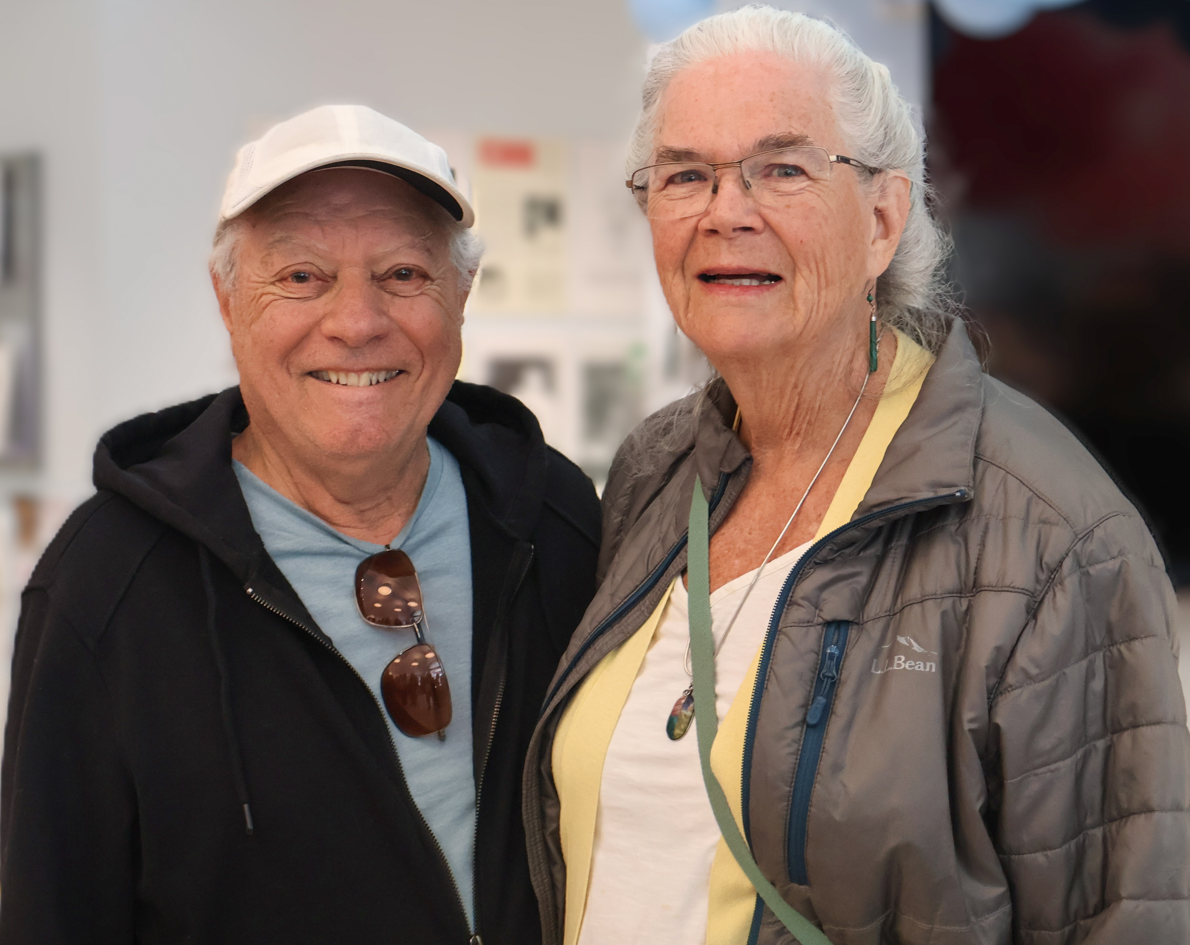 Elliot Cohen and Linda Burkhart