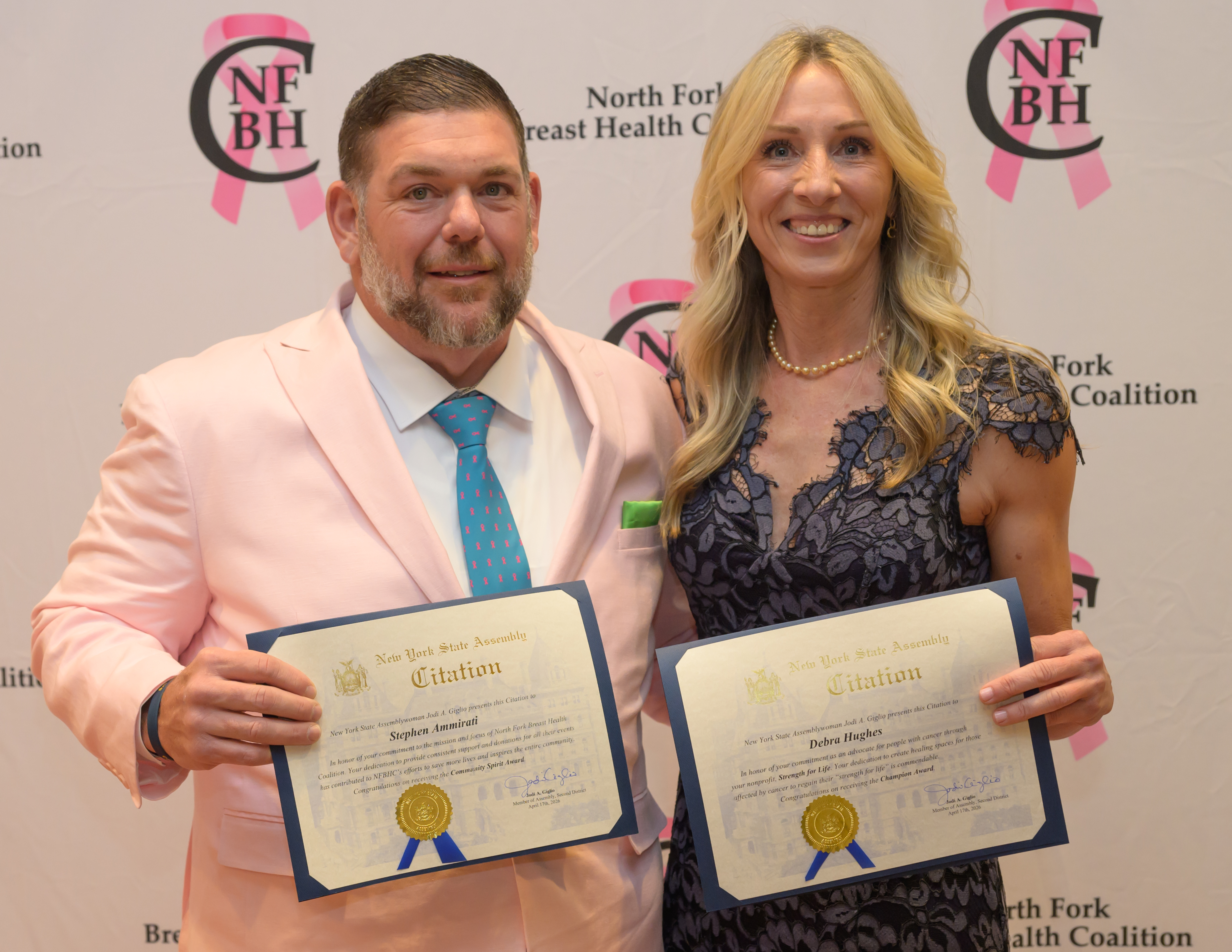 Gala Award Honorees Stephen Biggie Ammirati & Debbie Hughes