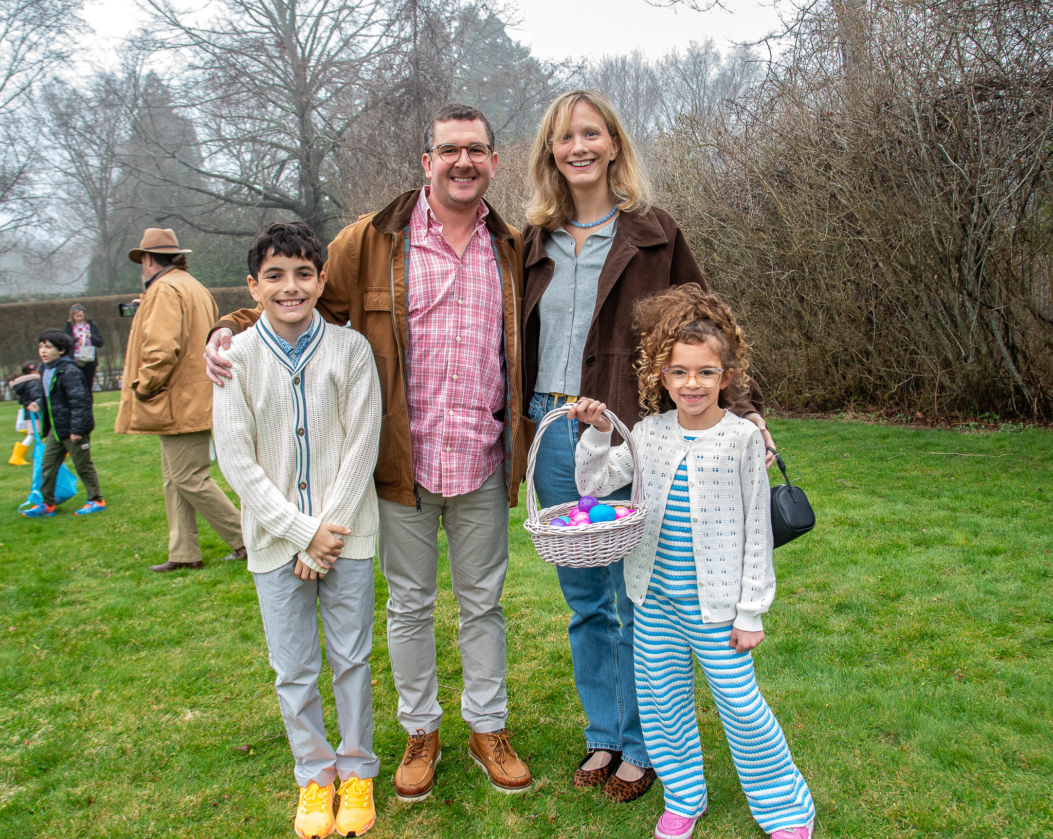 Geary, Caroline, Ryan, and Layla Gubbins