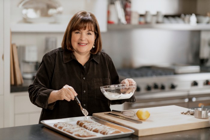 Ina Garten and Spicy Hermit Bars, as seen on Be My Guest with Ina Garten, Season 8,