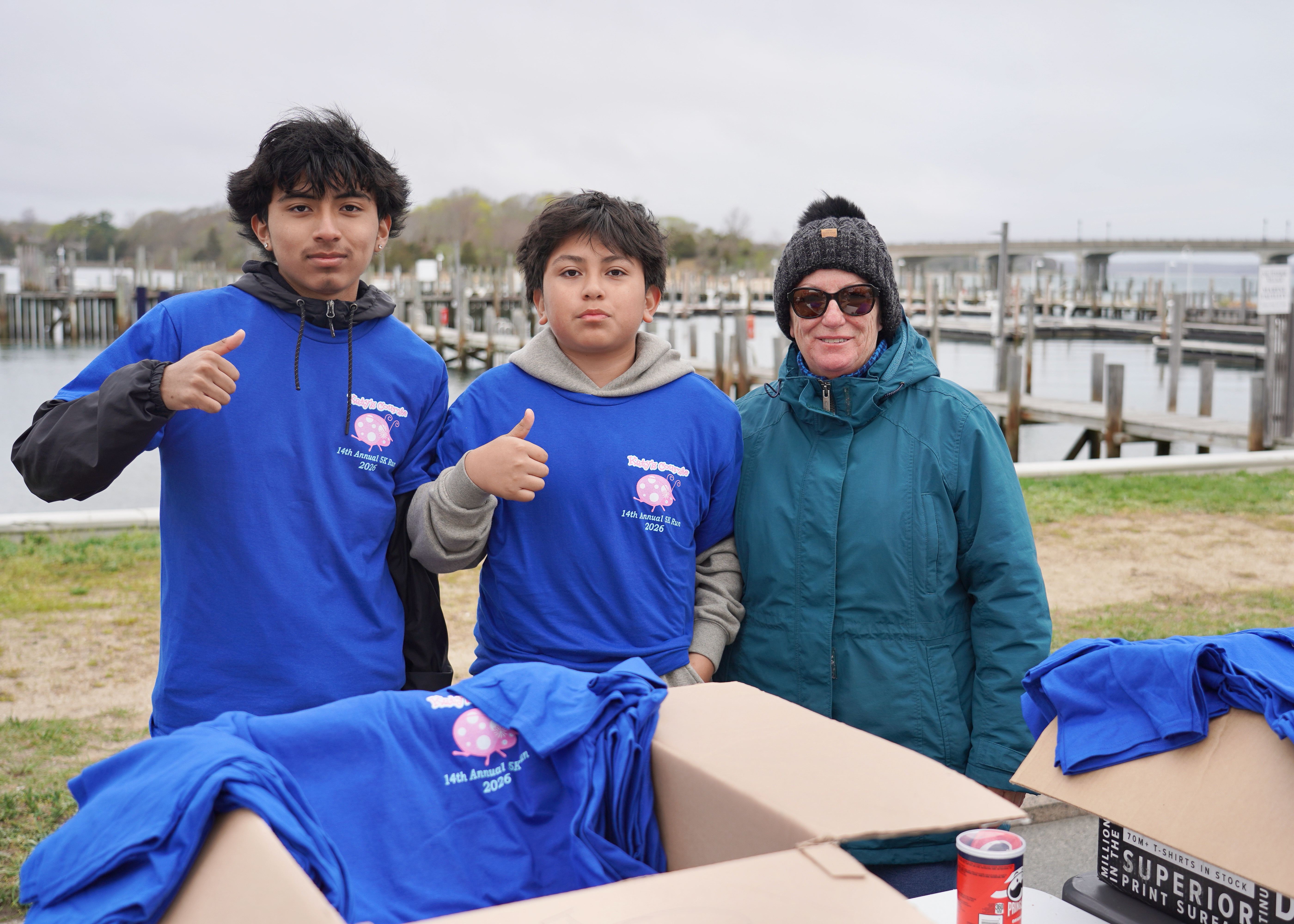 T-Shirt Team James Barroa, Gael Borroa And Kathy Decker