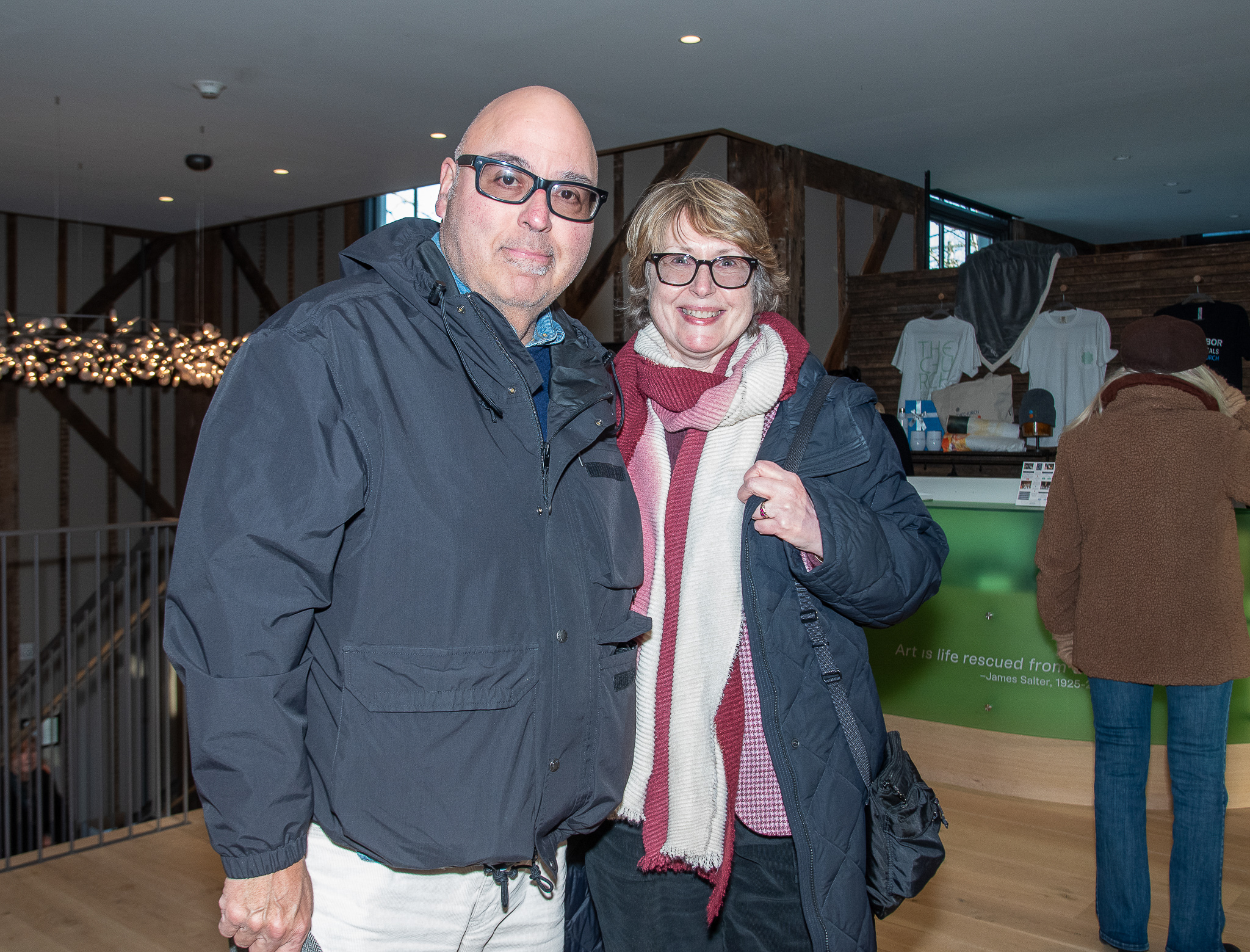 Joe and East Hampton Town Supervisor Kathee Burke-Gonzalez