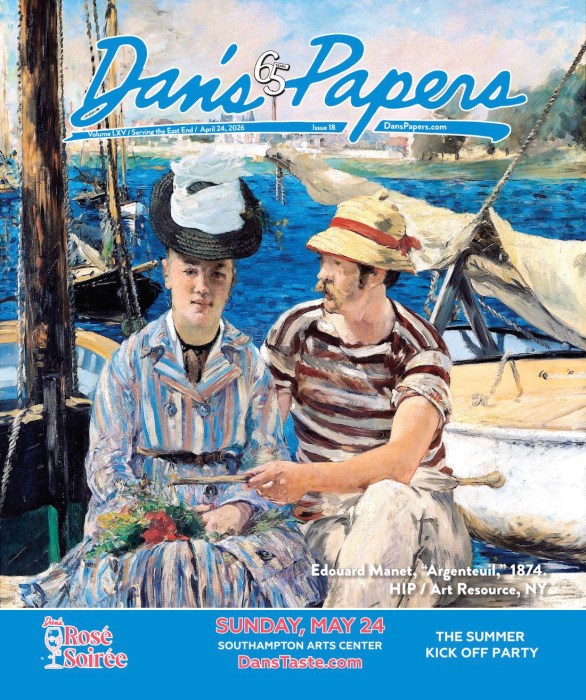 April 24, 2026 Dan's Papers cover art by Manet, Edouard (1832-1883), "Argenteuil," 1874. Oil on canvas. 149 cm x 115 cm., Musée des Beaux-Arts/Tournai/Belgium, Courtesy Theodore Feder, HIP / Art Resource, NY