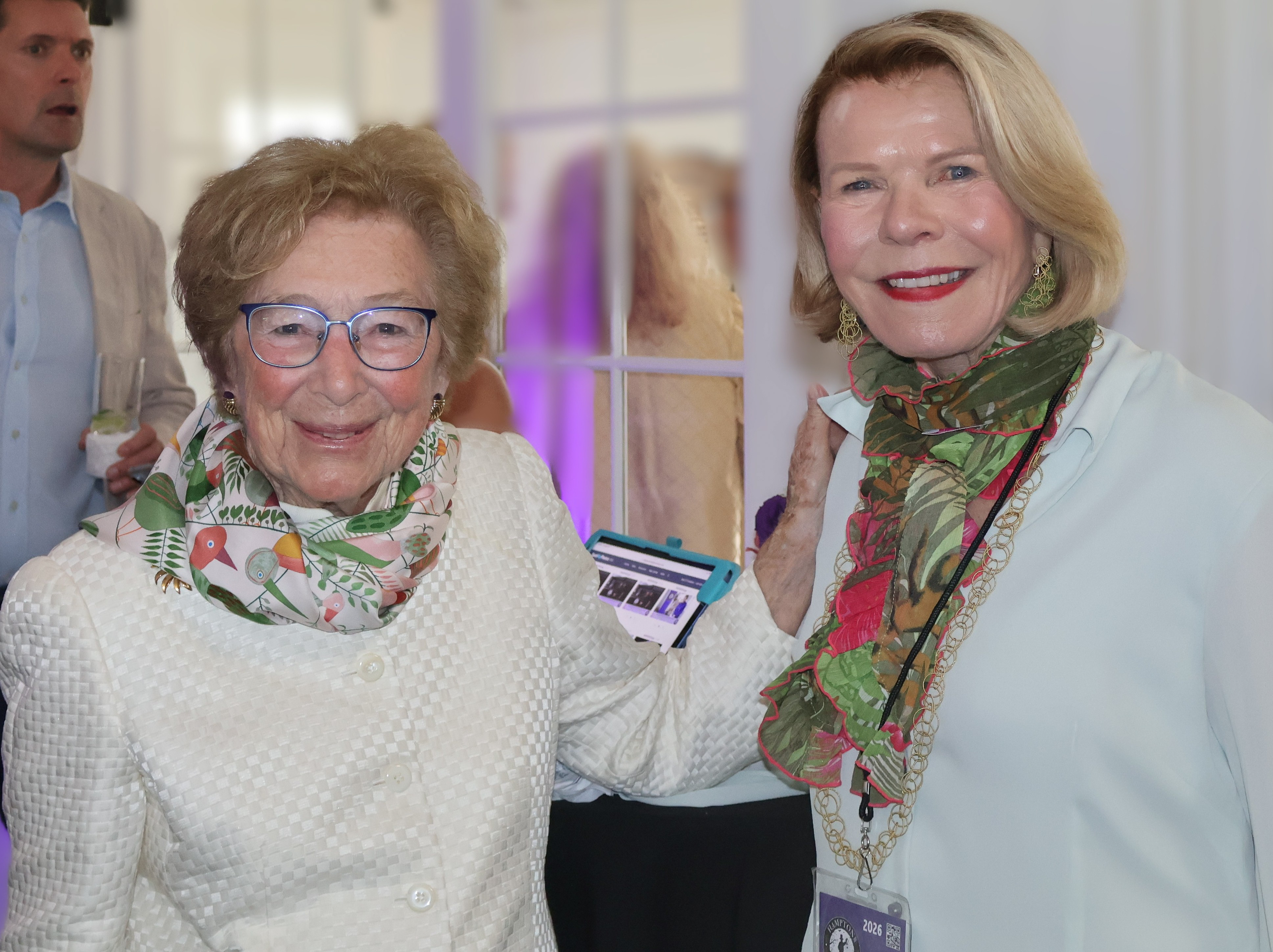 Martha Murray with Founding Member Dale Ellen Leff