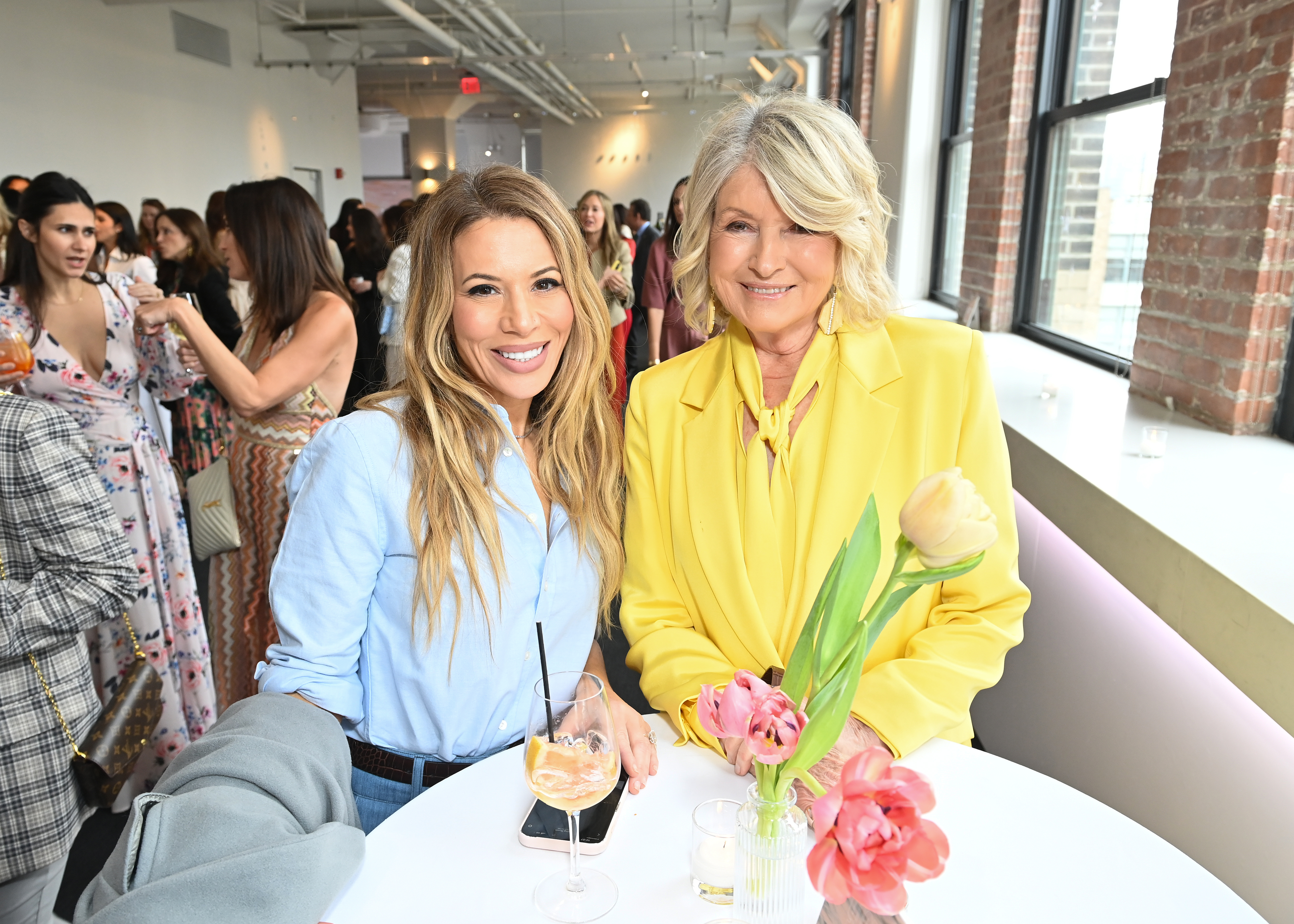 Daisy Toye and Martha Stewart at the 10th Annual Playground Committee Luncheon.