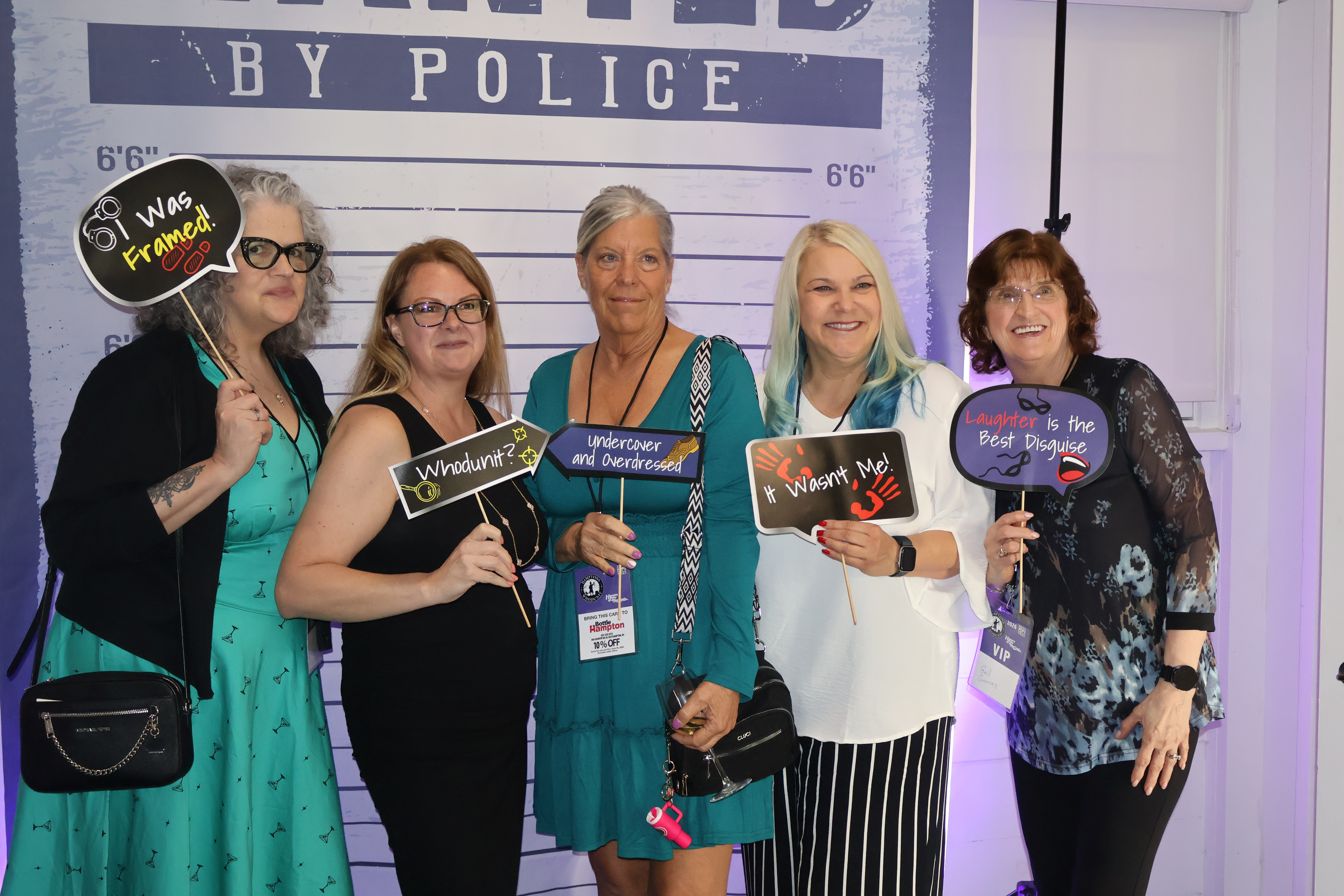 Michele Comly, Jen Thompson, Viki Rahjes, Jan Boone, Gail Summers