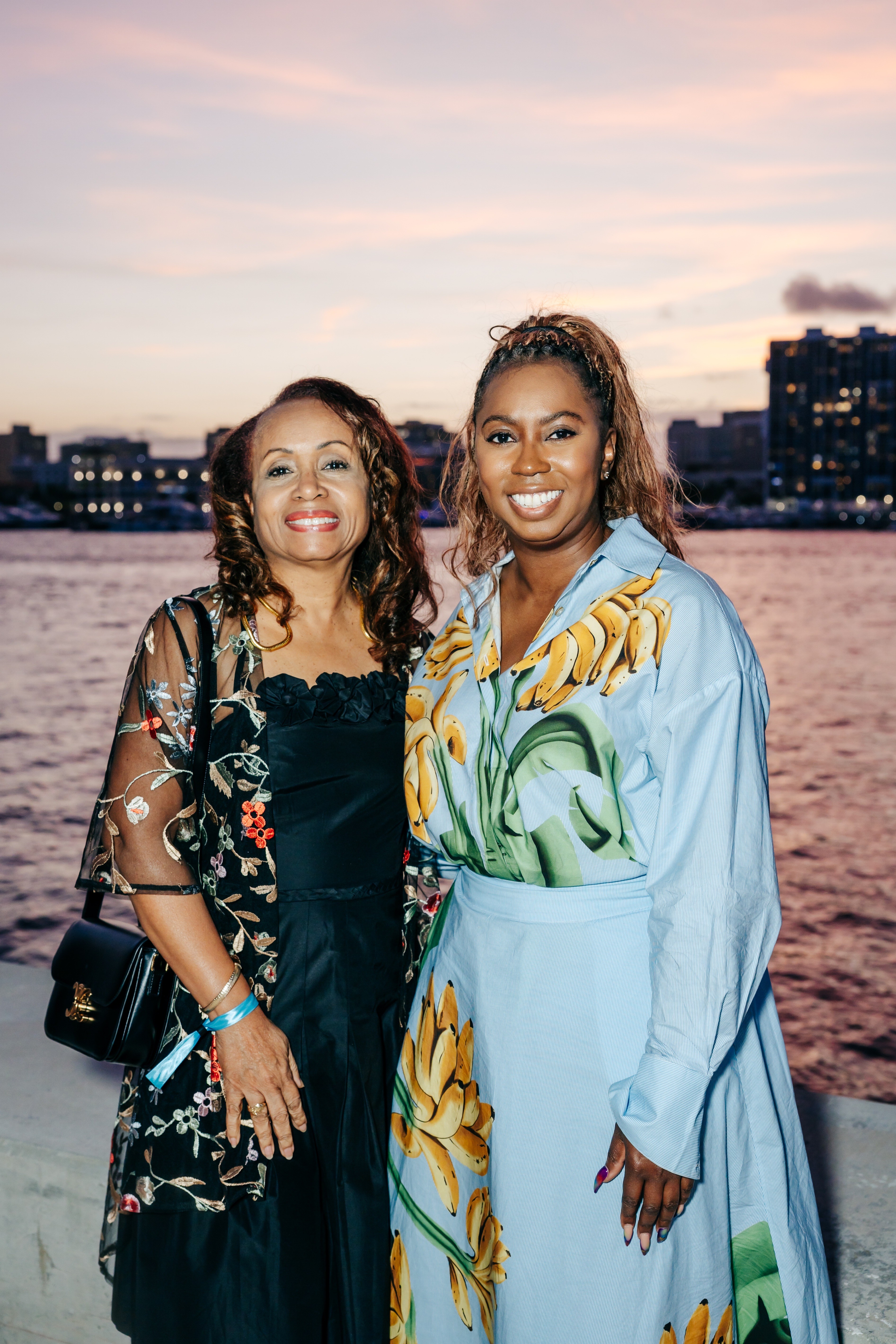 Regine Bataille and Telsula Morgan