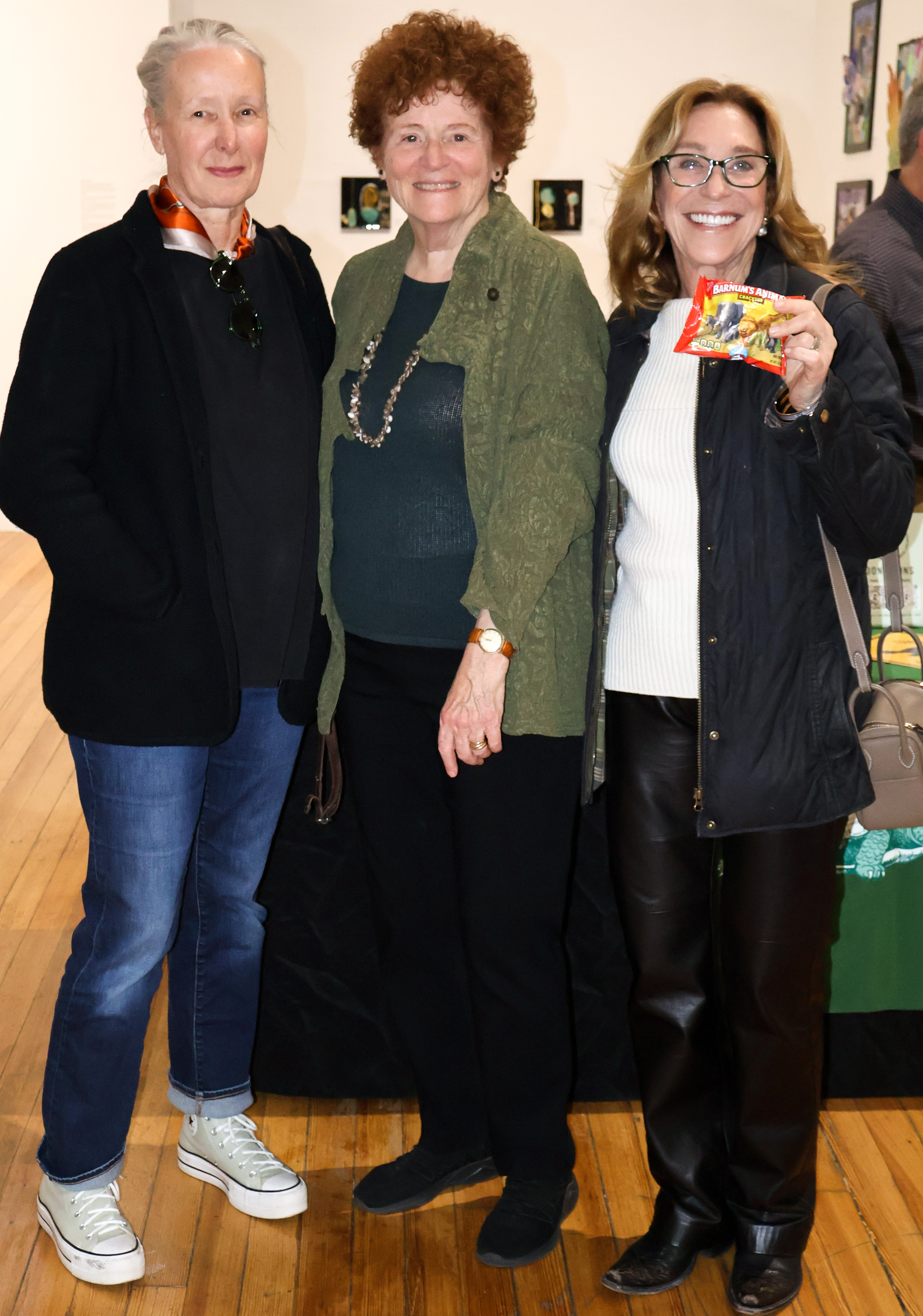 Sabine Hindra with Honorable Deborah Kooperstein and Leslie Siben