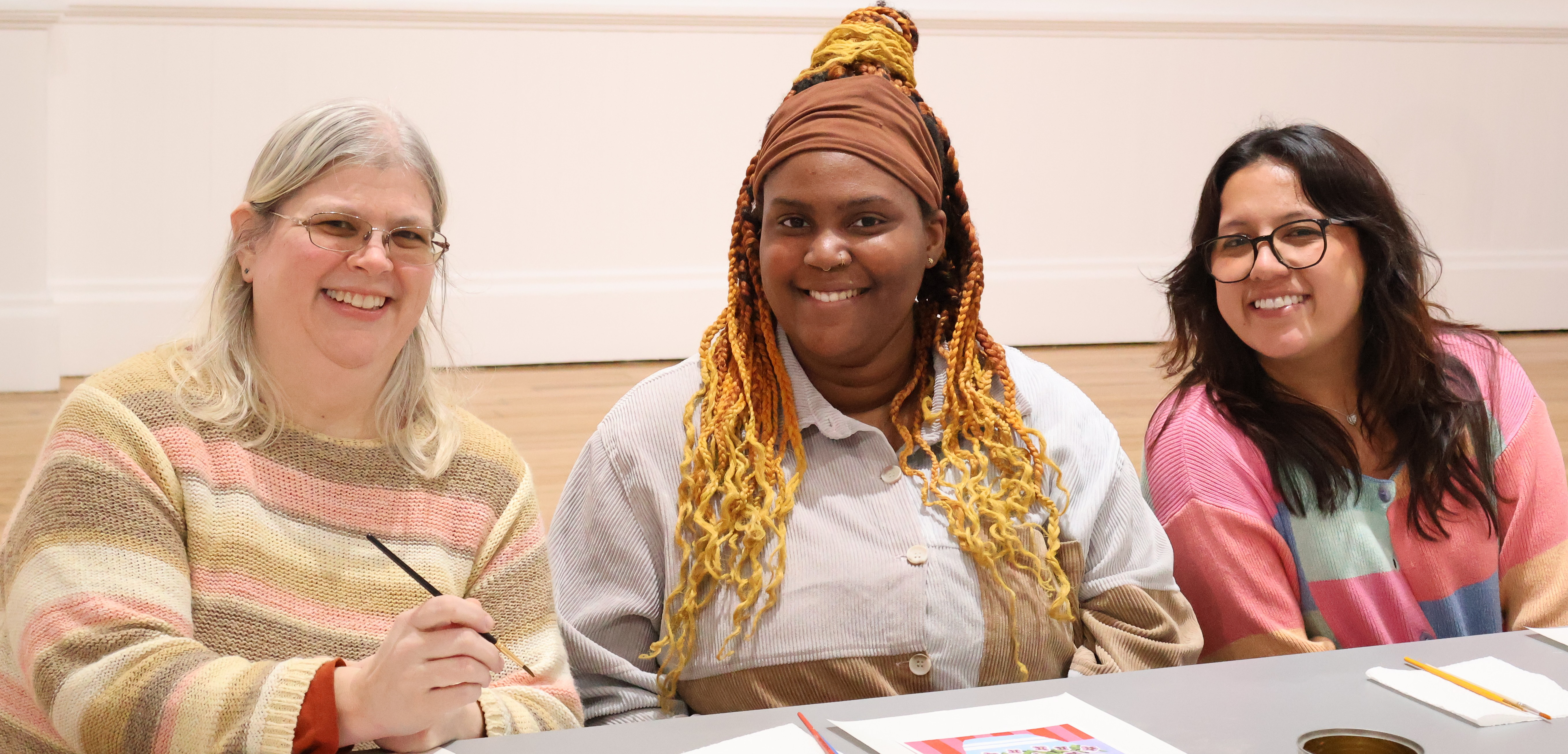 Sandy McLaughlin, Leiahra Riley, Daniela Wpercio