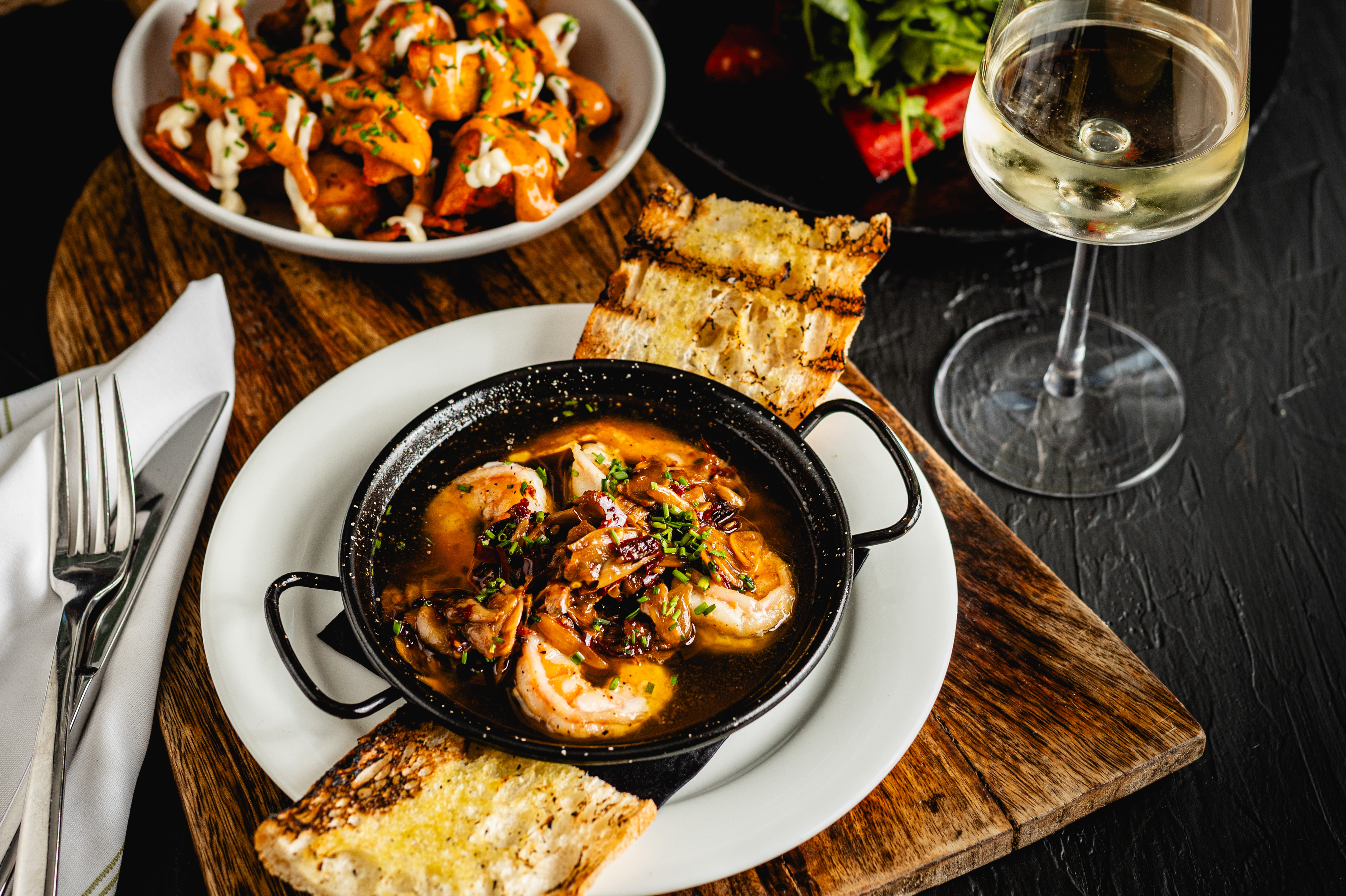 Gamba al ajillo from R.AIRE