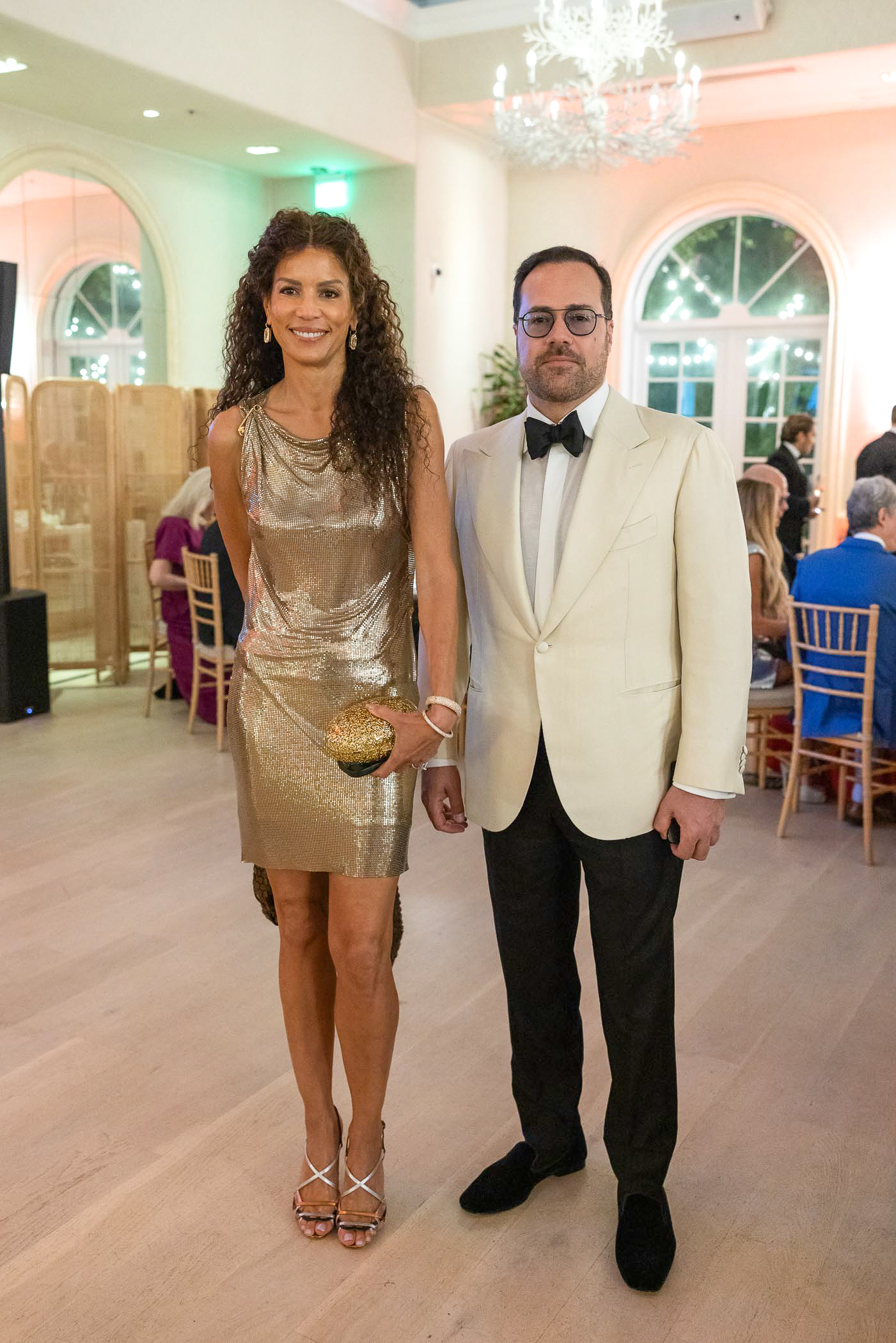 Veronica Webb and Chris Del Gatto