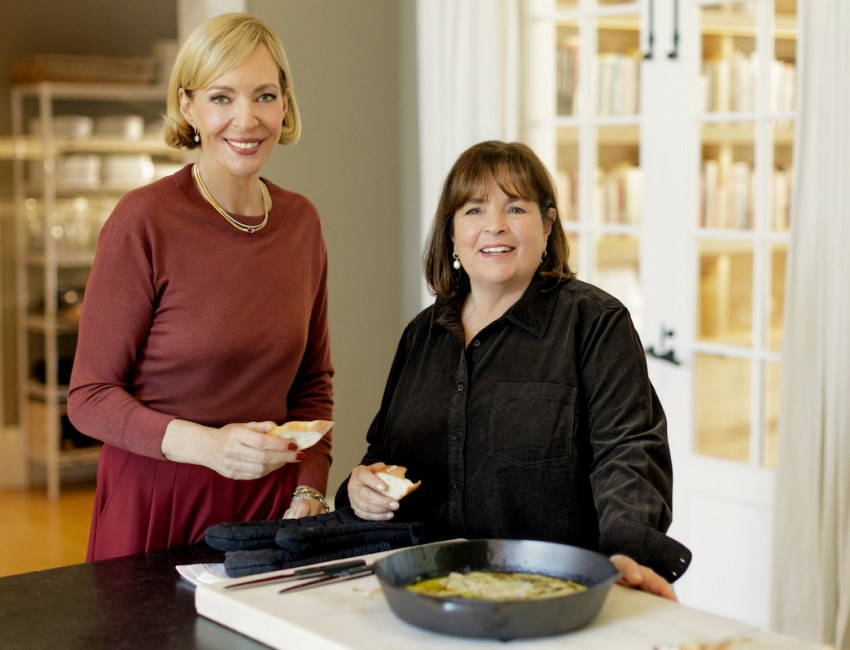 Ina Garten, Allison Janney and Baked Fontina, as seen on 