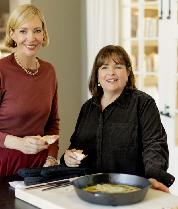 Ina Garten, Allison Janney and Baked Fontina, as seen on 