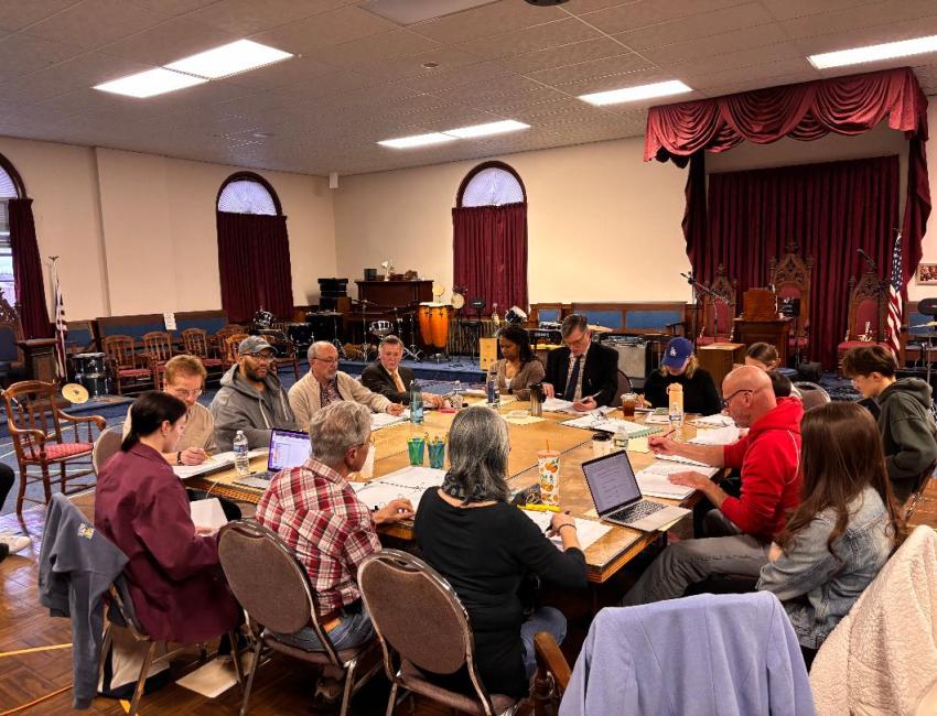 A table read of To Kill A Mockingbird at The Suffolk.