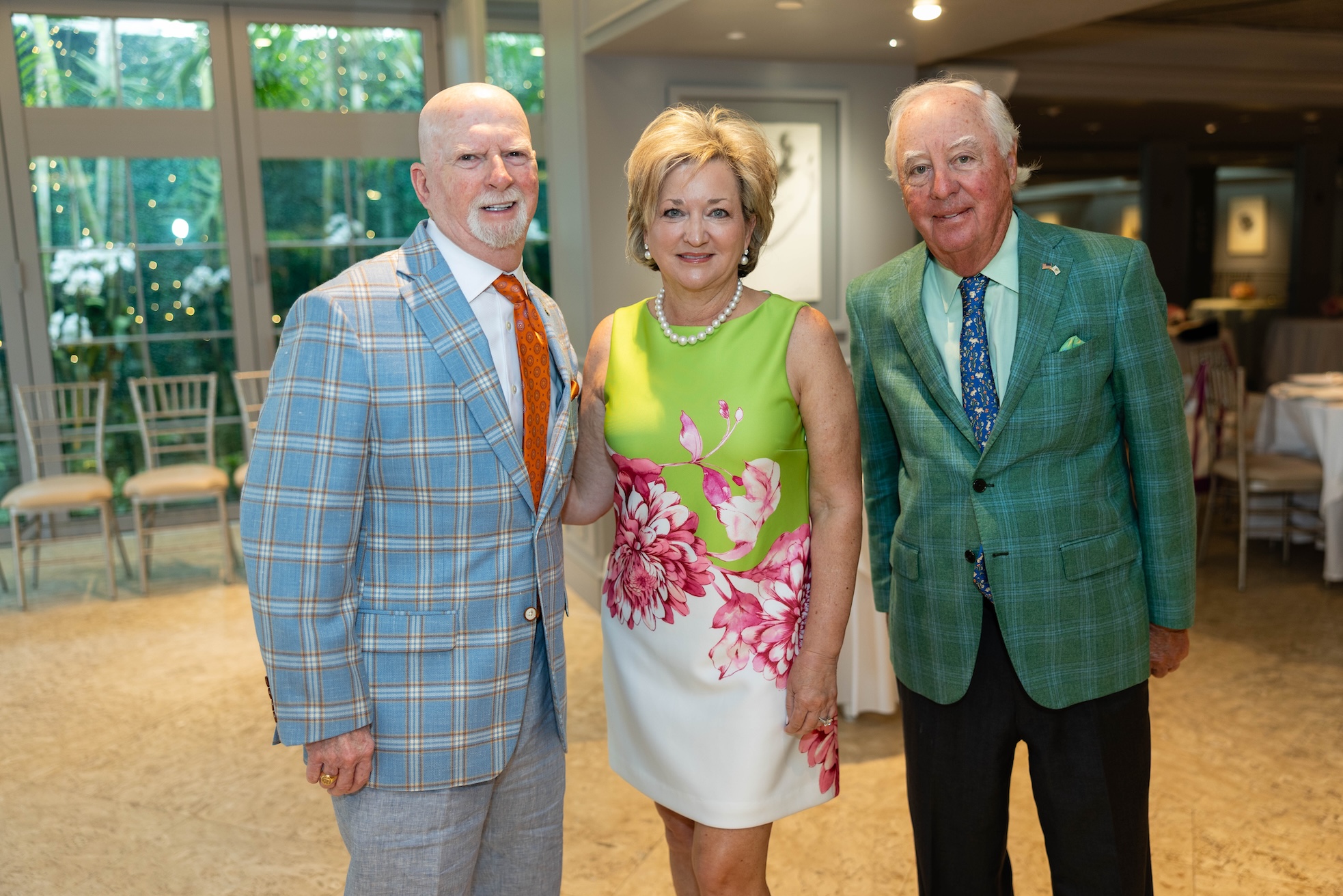 James and Gaye Engle with Richard Callahan