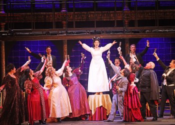 Cassie Austin and the cast of Phantom.