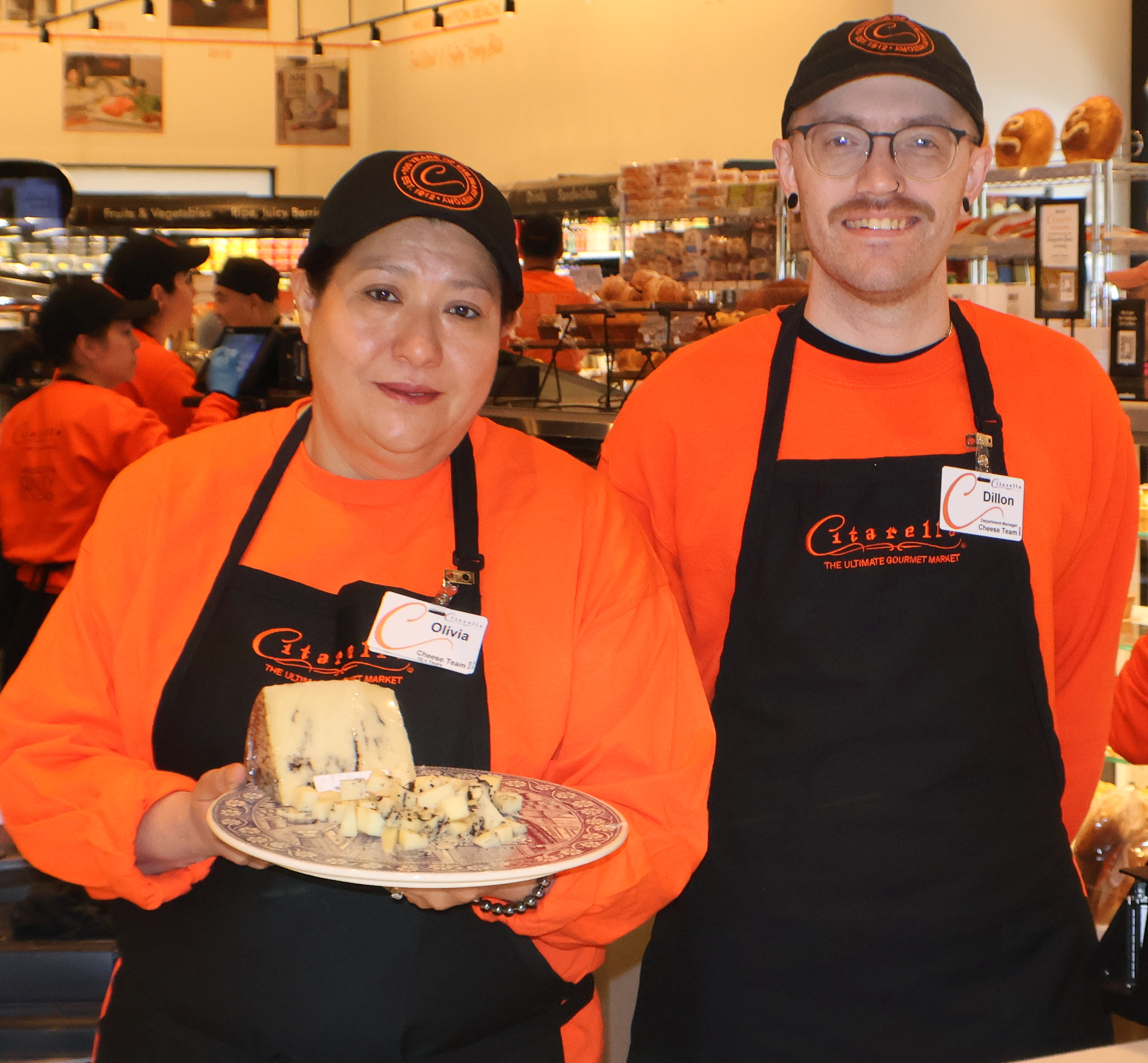 Citarella Cheese Team, Olivia and Dillon