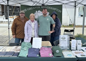 Gavin Fontanez and his Greater Westhampton Historical Museum team
