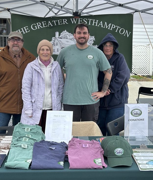 Gavin Fontanez and his Greater Westhampton Historical Museum team