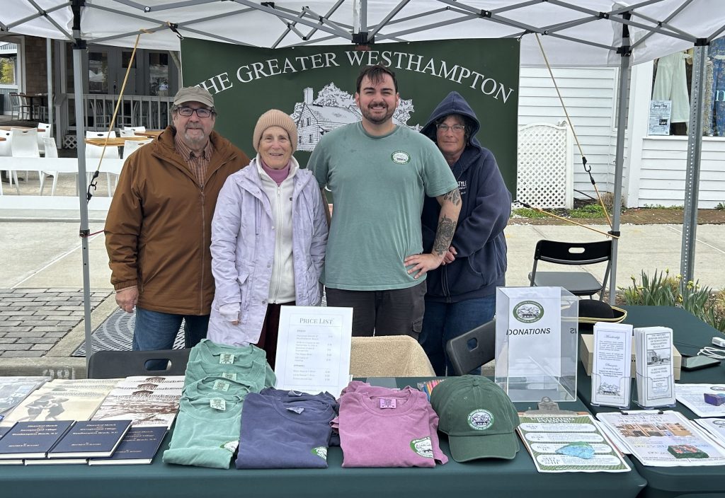 Gavin Fontanez and his Greater Westhampton Historical Museum team