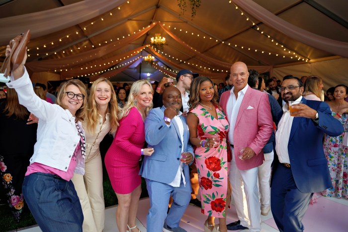 Rosé Soirée VIP Guests.