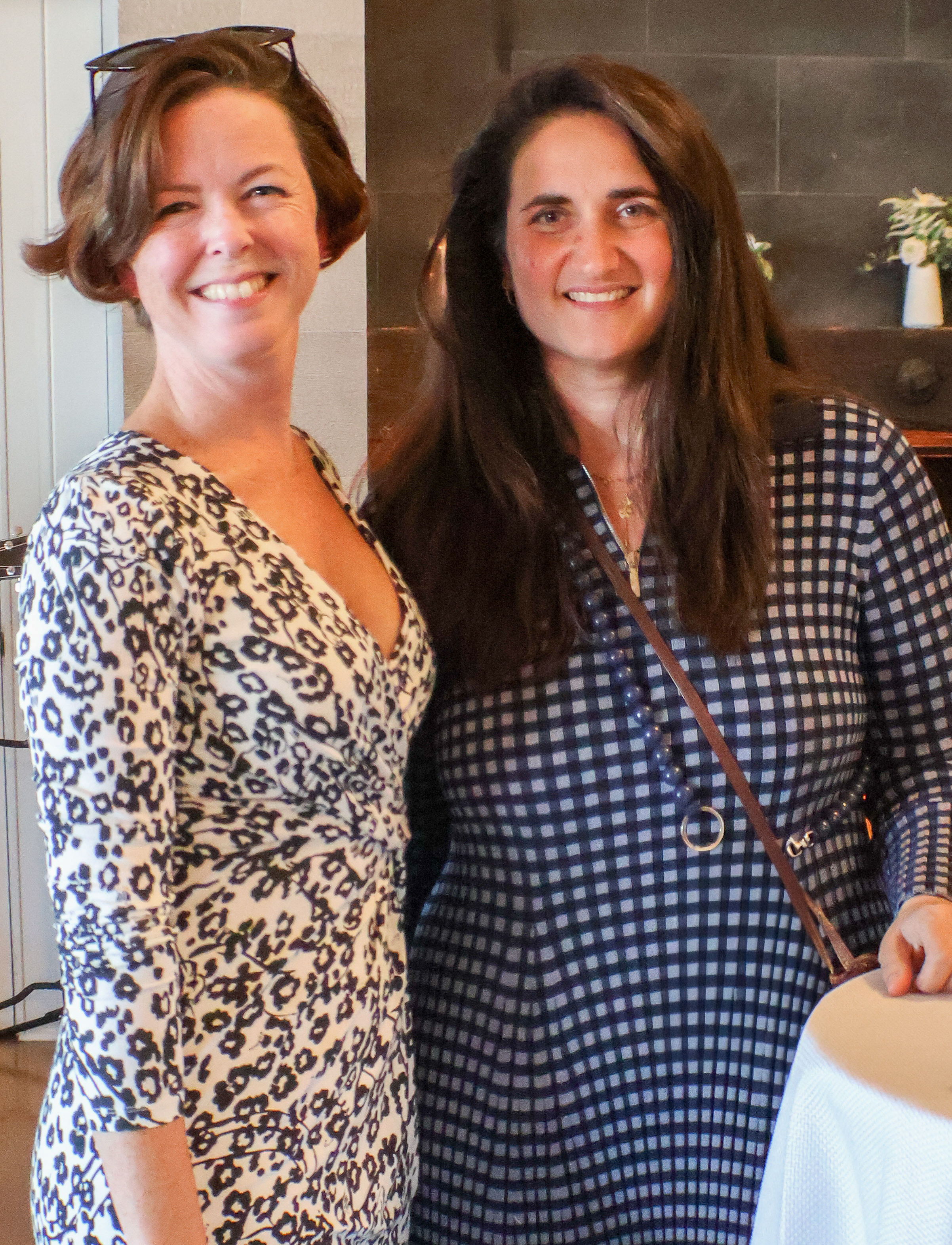 Jean Hodgens of Jean Hodgens Photography with the General Manager The Sagaponack Sara Dupow