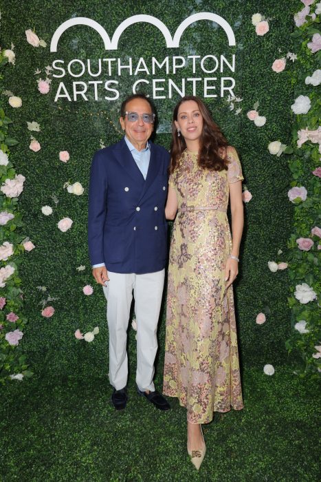 John Paulson and Alina de Almeida at the 2025 SummerFest