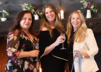Lori Pannullo with Ace Party & Tent, Kerry Wilkie, and Host hamptonBRIDE Podcast Janelle Brock