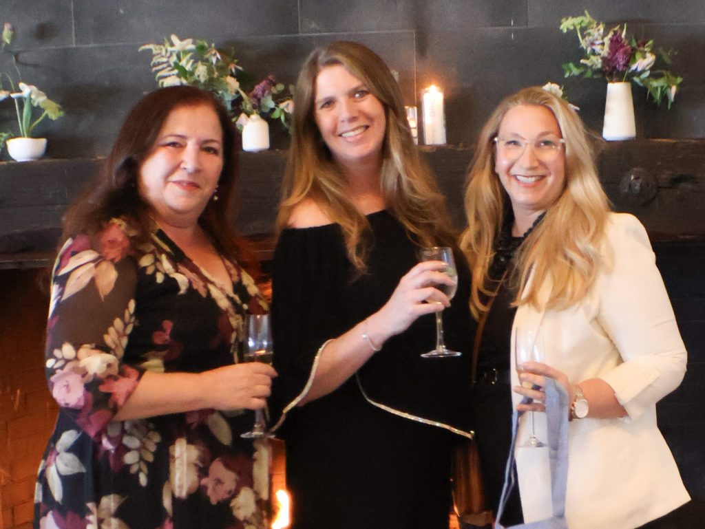 Lori Pannullo with Ace Party & Tent, Kerry Wilkie, and Host hamptonBRIDE Podcast Janelle Brock