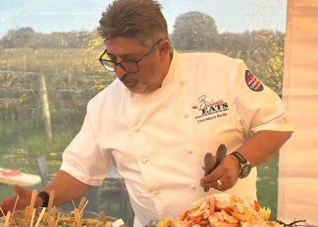 Insatiable Eats and Shinnecock Lobster Factory chef Marco Barrila is comign to Rose Soiree 2026