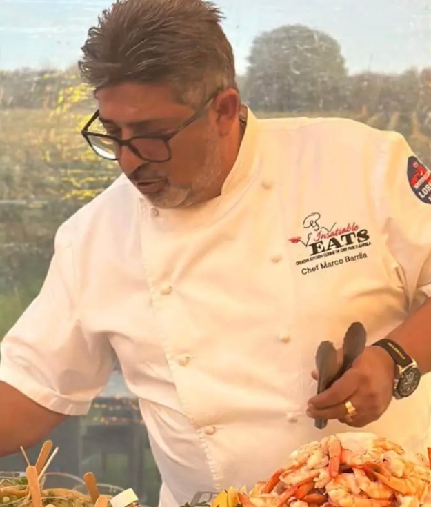 Insatiable Eats and Shinnecock Lobster Factory chef Marco Barrila is comign to Rose Soiree 2026