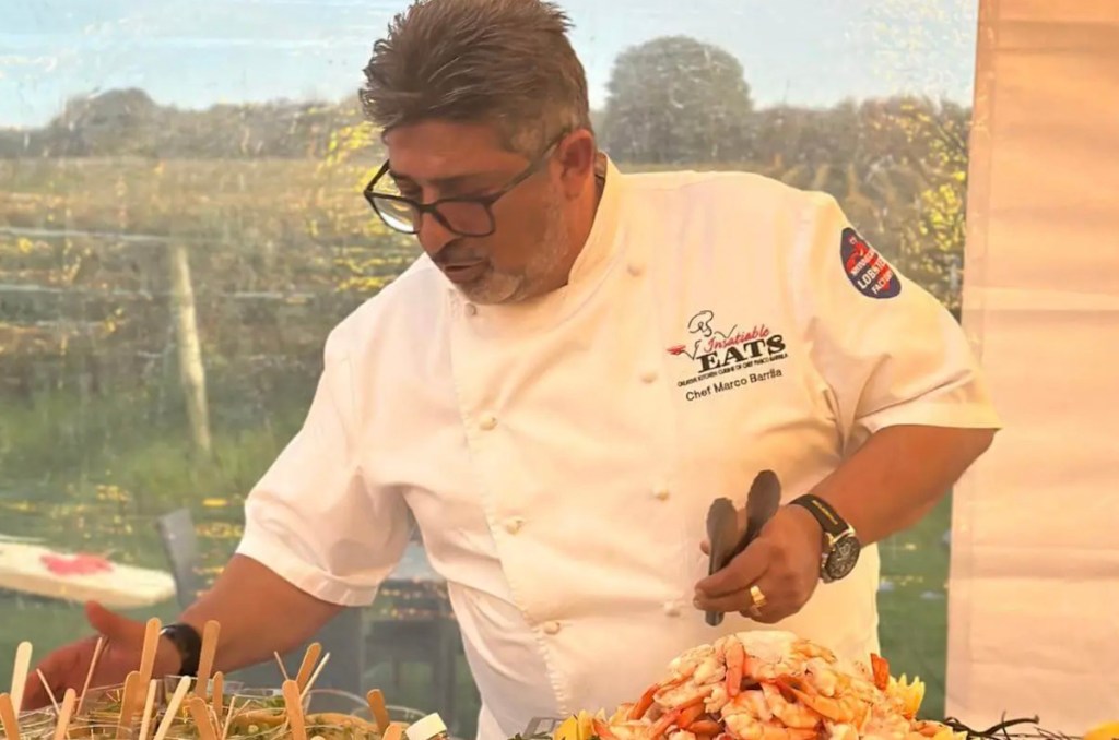 Insatiable Eats and Shinnecock Lobster Factory chef Marco Barrila is comign to Rose Soiree 2026