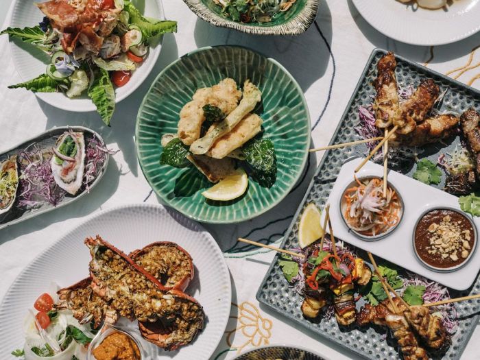 Menu items at Nourish