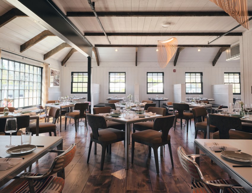 Nourish by The Roundtree interior in Bridgehampton