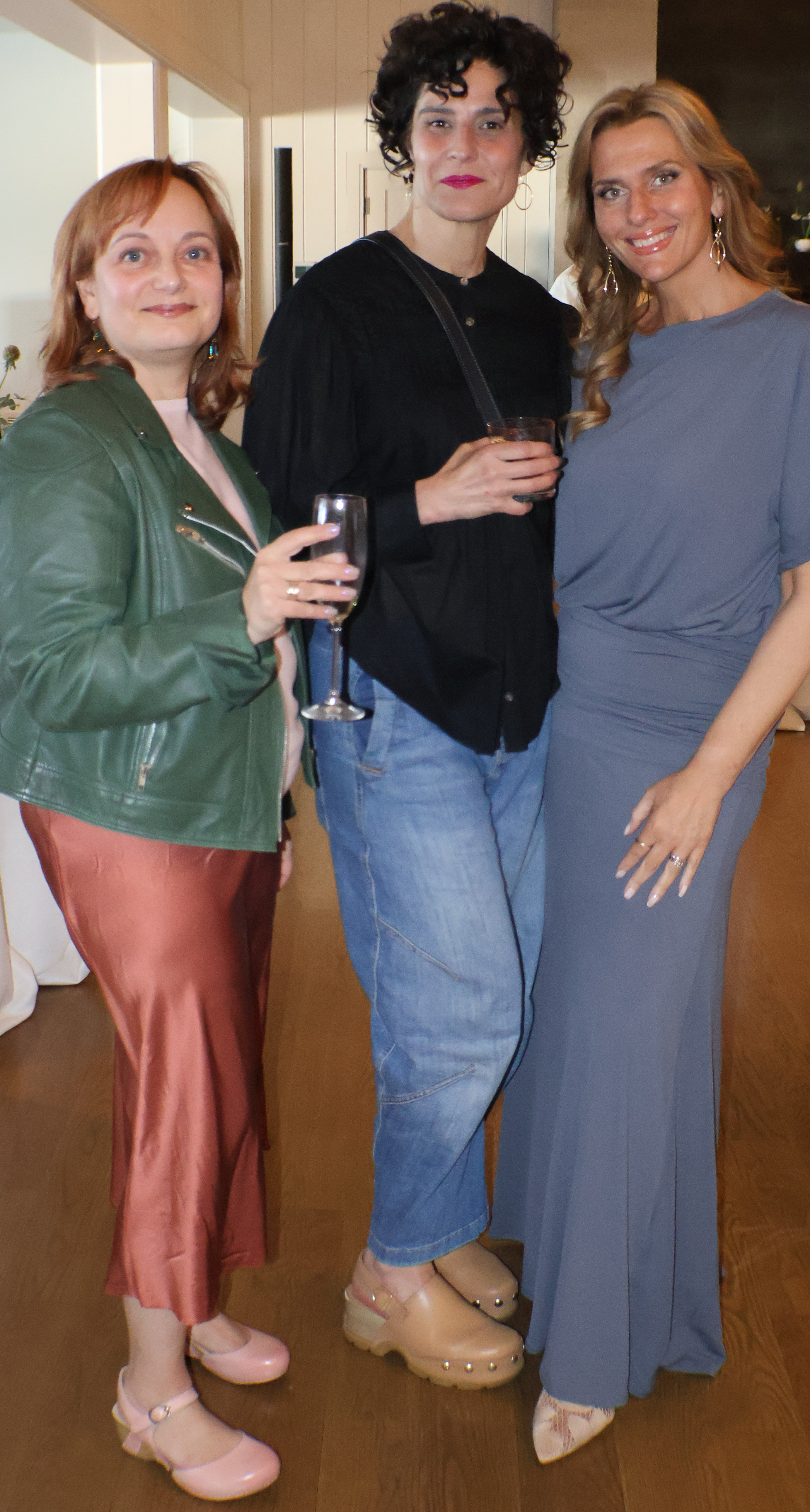 Owner Arni Paperie Melinda Morris, with Dominique Bell of Dominique Bell Coaching, Stacey Kaufmann with Dear Stacey Photo