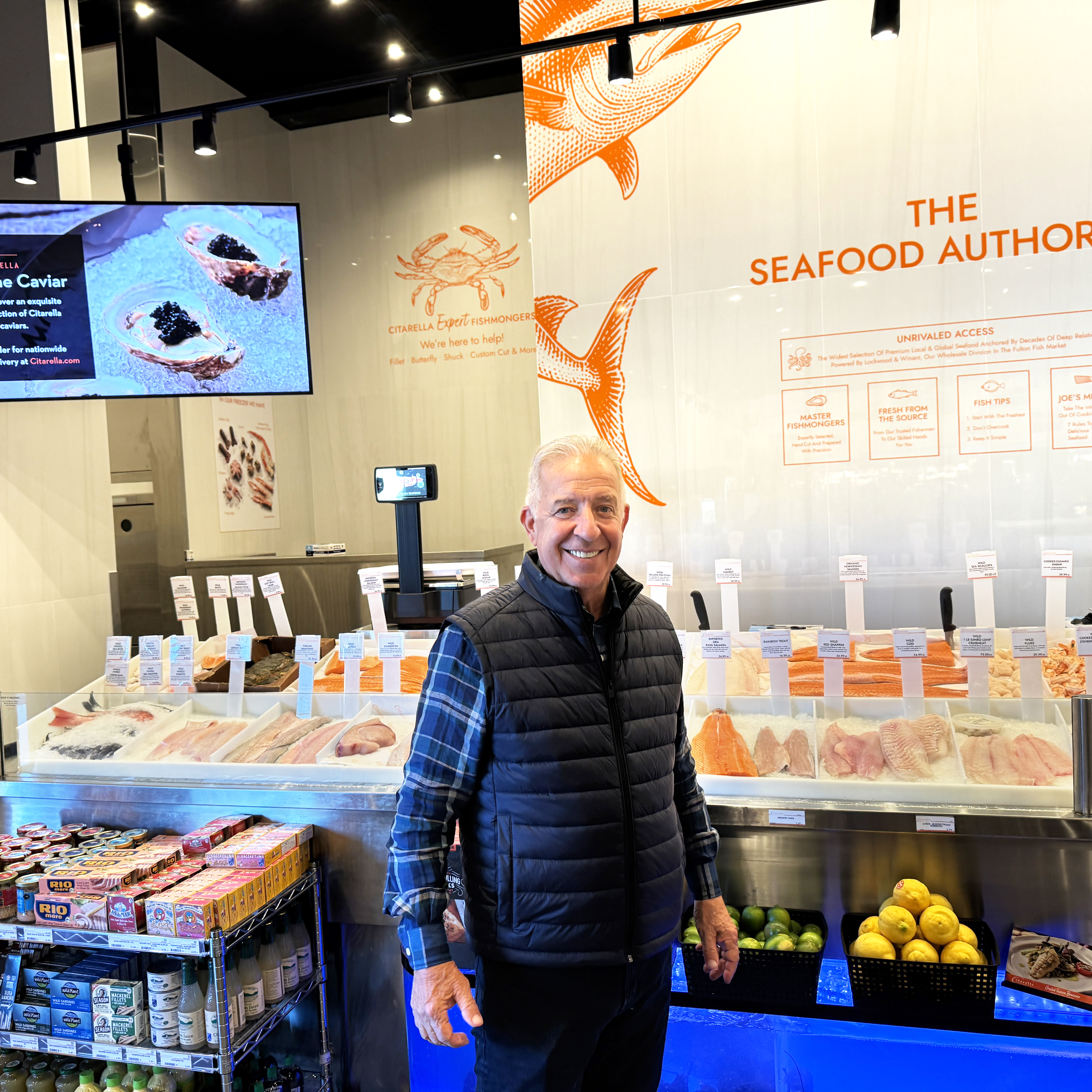 Owner of Citarella Joe Gurrera