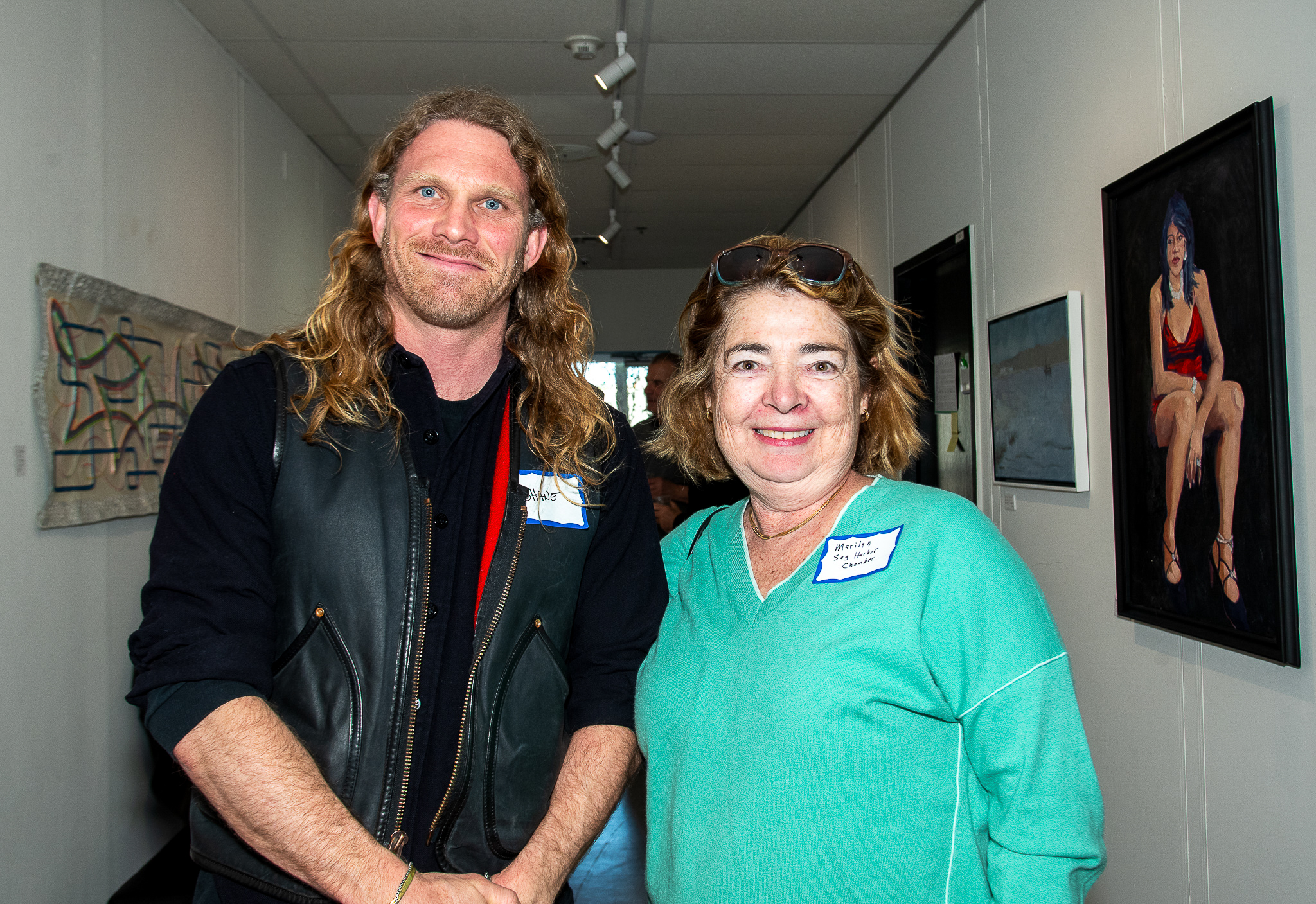 Shane Herrick and Marilyn Holstein