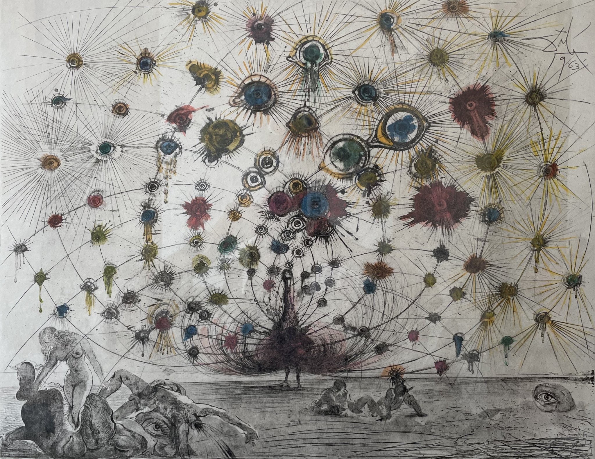 Salvador Dali "Argus," Courtesy Contessa Gallery