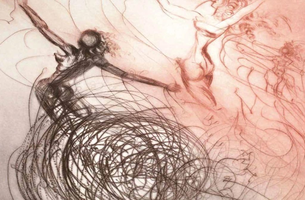 July 18, 2025 Dan's Papers cover art (detail) by Salvador Dali, Courtesy Contessa Gallery