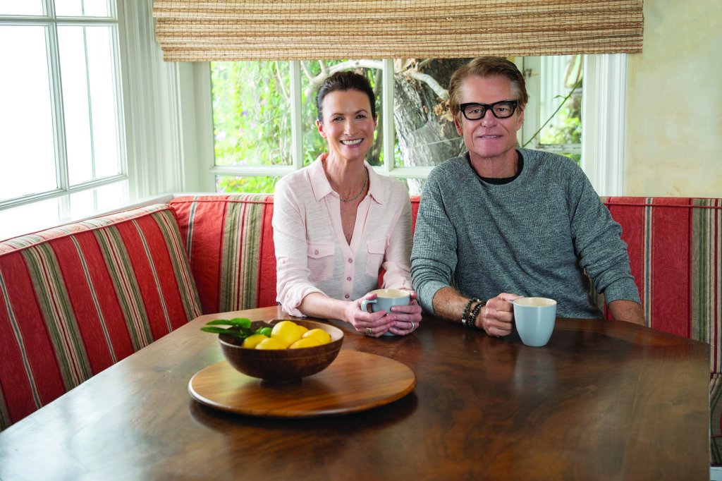 L.-R.: Chef Renée Guilbault and her uncle, actor Harry Hamlin, launched The Open Food Company.(Michael Moriatis/AMC/IFC)