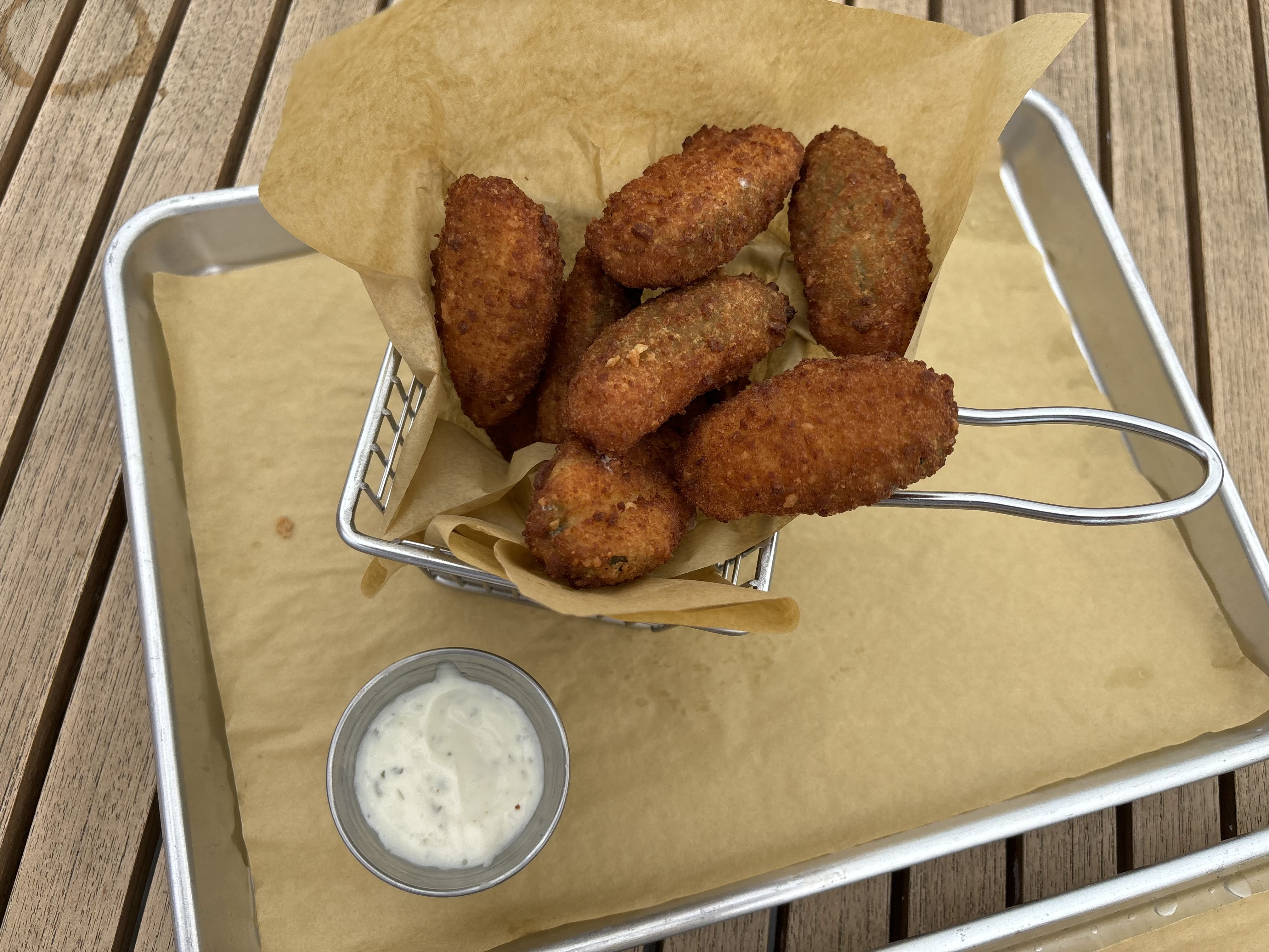 The Common Country East jalapeño poppers