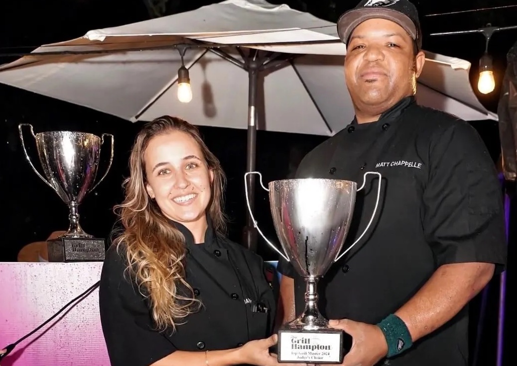 E. Matthew Chappelle won Top Grill Master 2024 Judges Choice - Clubhouse Hamptons at GrillHampton 2024