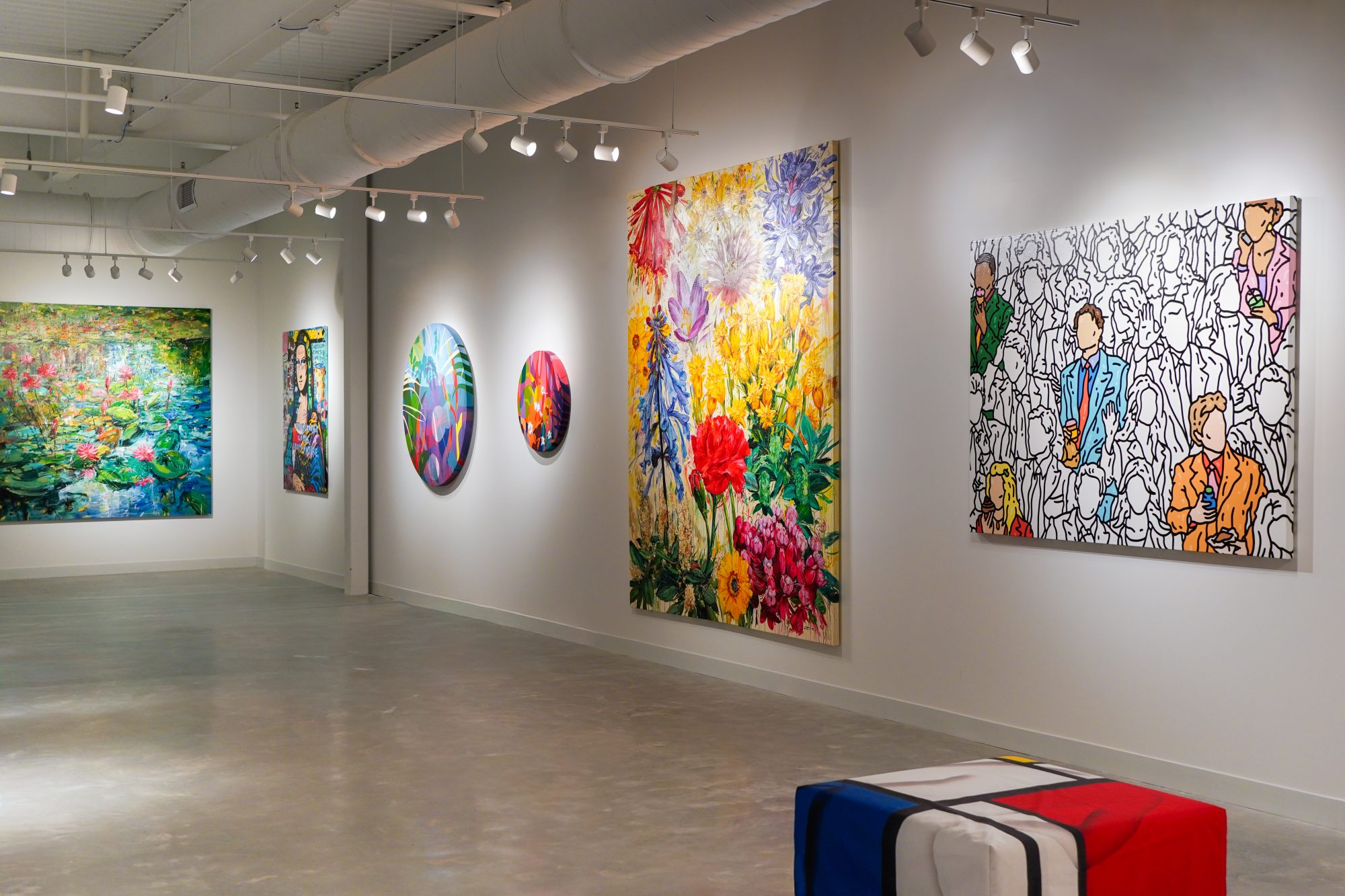 Carousel Fine Art West Palm - Artworks by Eric Alfaro, Jisbar, Neill Wright, Chance Cooper and Caroline Dechamby