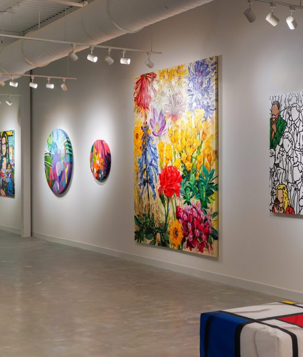 Carousel Fine Art West Palm - Artworks by Eric Alfaro, Jisbar, Neill Wright, Chance Cooper and Caroline Dechamby