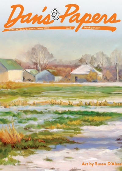 January 9, 2026 Dan's Papers cover art by Susan D'Alessio