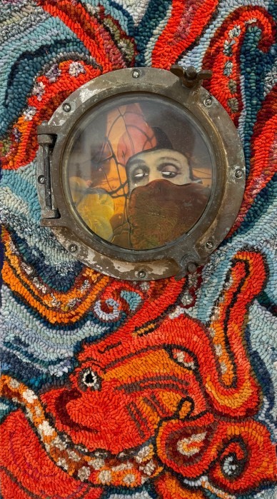"Porthole Octopus" by Rochelle Kyrk
