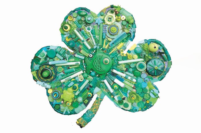 Shamrock March 13, 2026 Dan's Papers cover art by Cindy Pease Roe