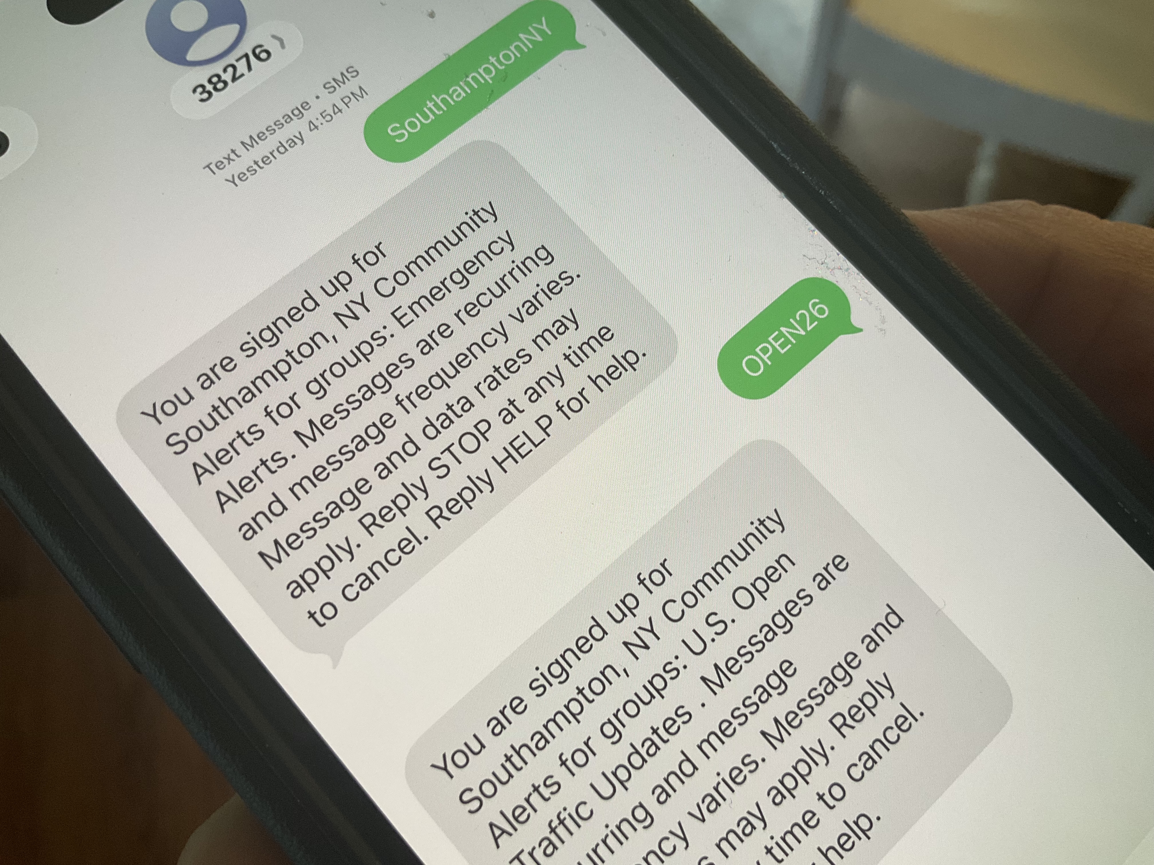 The Town of Southampton rolled out anew alert system (Dan's Papers)